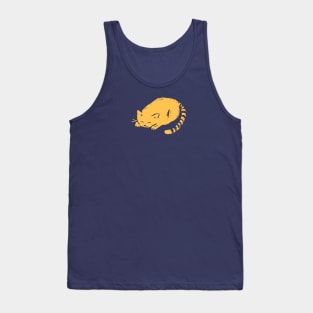 Ginger Cat Sleeping Tank Top